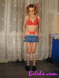 Perverted Bitch Bilola Camouflaged As A Naive Teen Girl