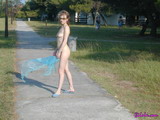 Nude At The Tourist Resort